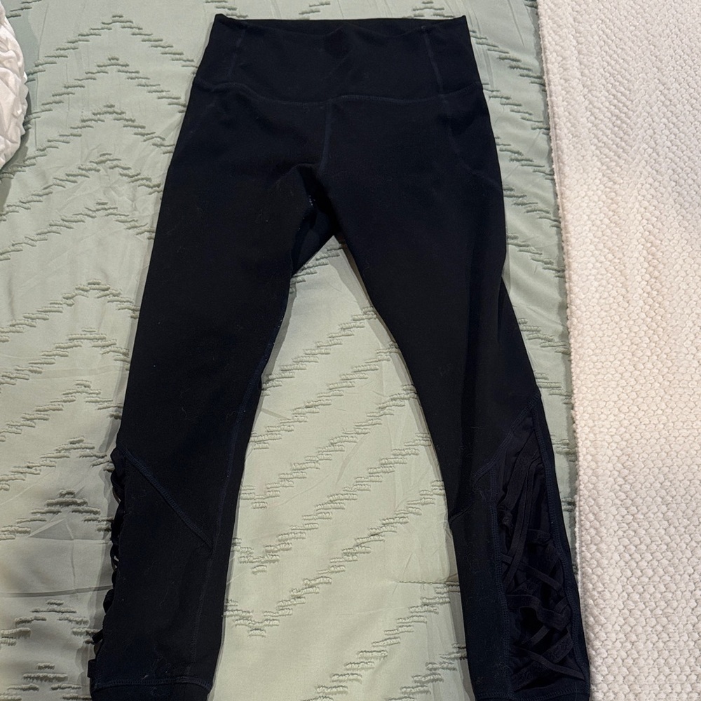 Fabletics Black High-Waisted Leggings